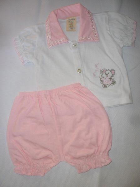 093 - BATINHA FEMININA BLUSA E SHORT